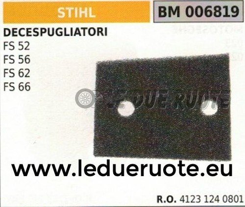 41231240801 éponge filtre air - 41231240801,